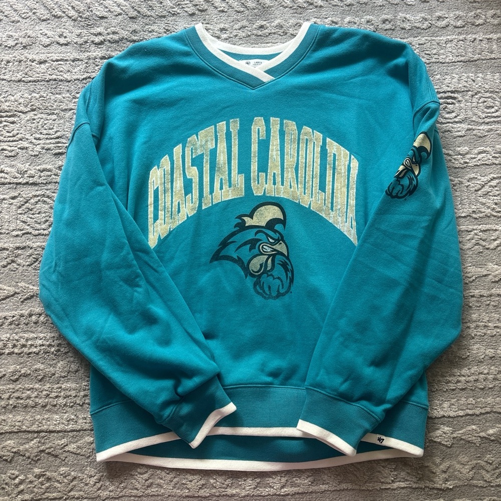 Coastal Carolina Teal Sweater